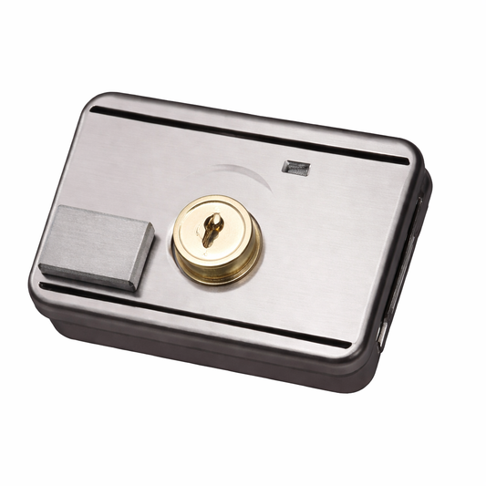 Serrure à carte coulissante sans câblage – jusqu’à 1000 utilisateurs, avec combinaison, compatible portes bois, métal et fer (7–70 mm)