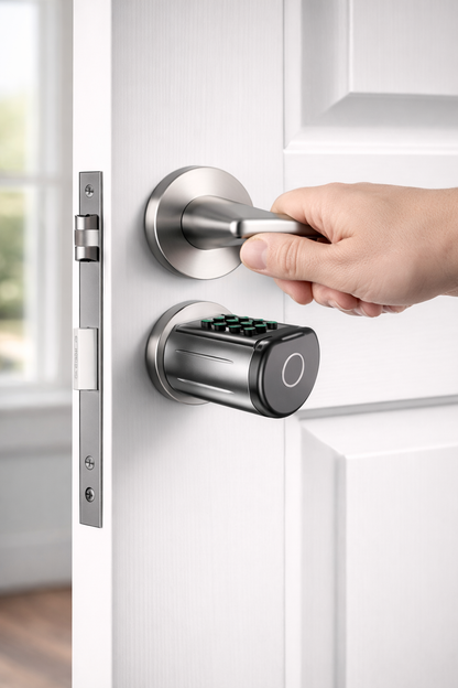 Serrure Intelligente à Empreinte Digitale 5-en-1 – Étanche IP66 avec Application Bluetooth